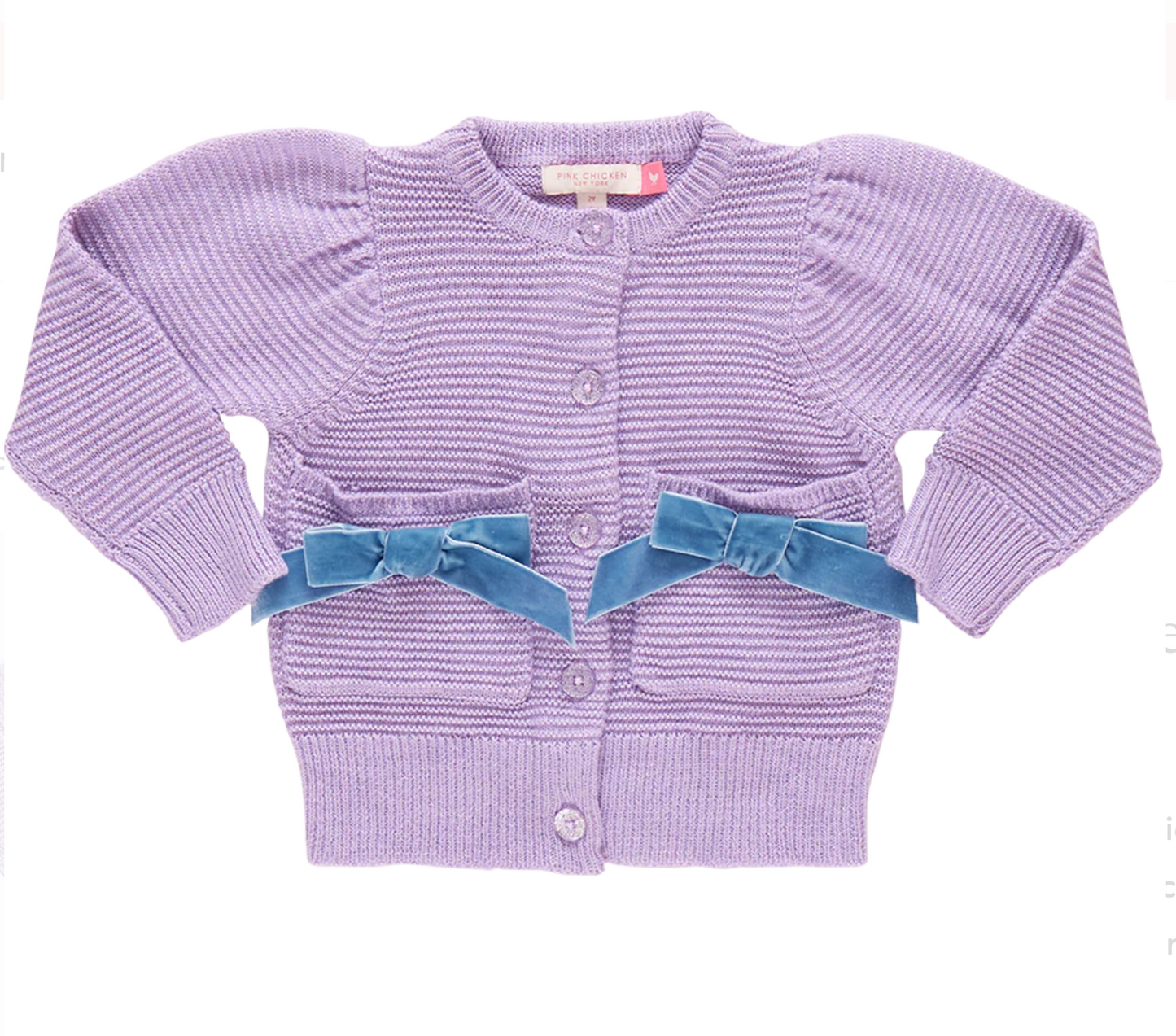 Pocket Sweater - Bows