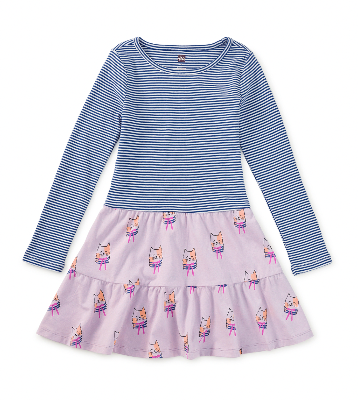 Bow Tie Cats Day Dress