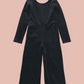 Just for Kicks Velour Jumpsuit