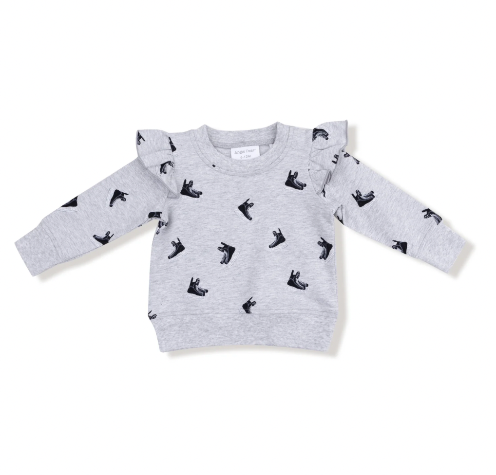Hockey Ruffle Sweatshirt