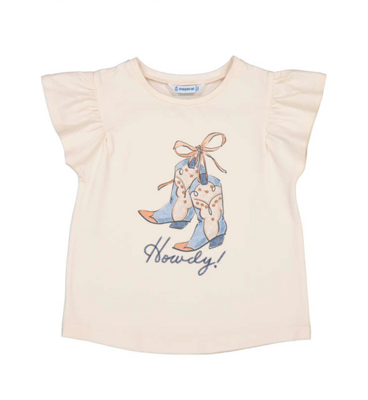 Howdy Ruffle Tee