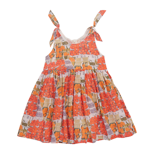 Taylor Dress - Berries + Oranges