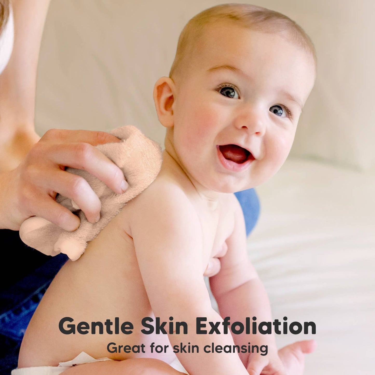 6-Pack Baby Wash Cloths - Peachy