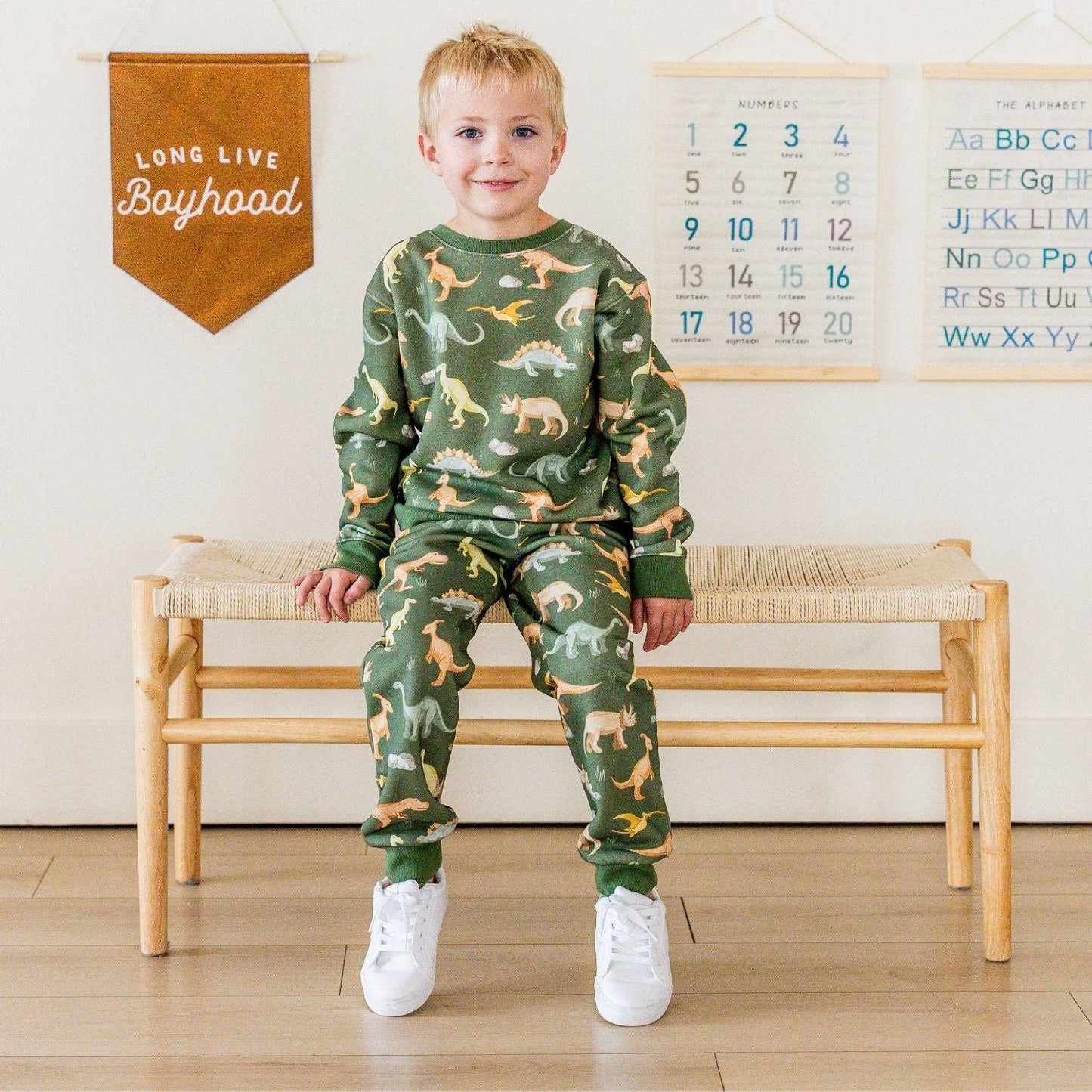 Dinosaurs Rock Sweatshirt - Boys
