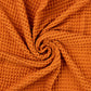 Waffle Baby Blanket - Pumpkin