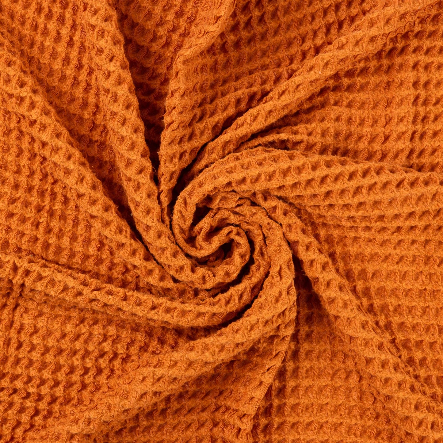 Waffle Baby Blanket - Pumpkin