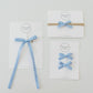 Daisy Chain- Blue | Mini Ribbon Bow Set