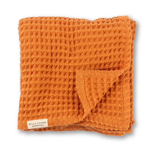 Waffle Baby Blanket - Pumpkin