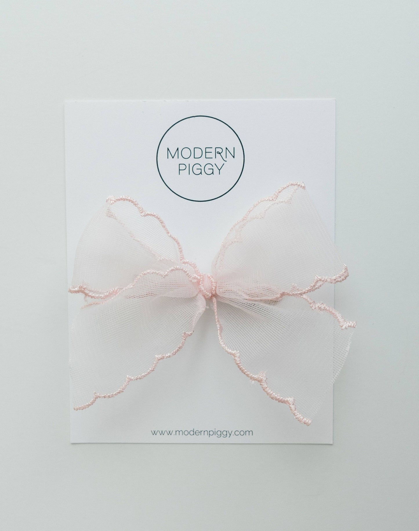 Pink Mist | Ribbon Headband Bow