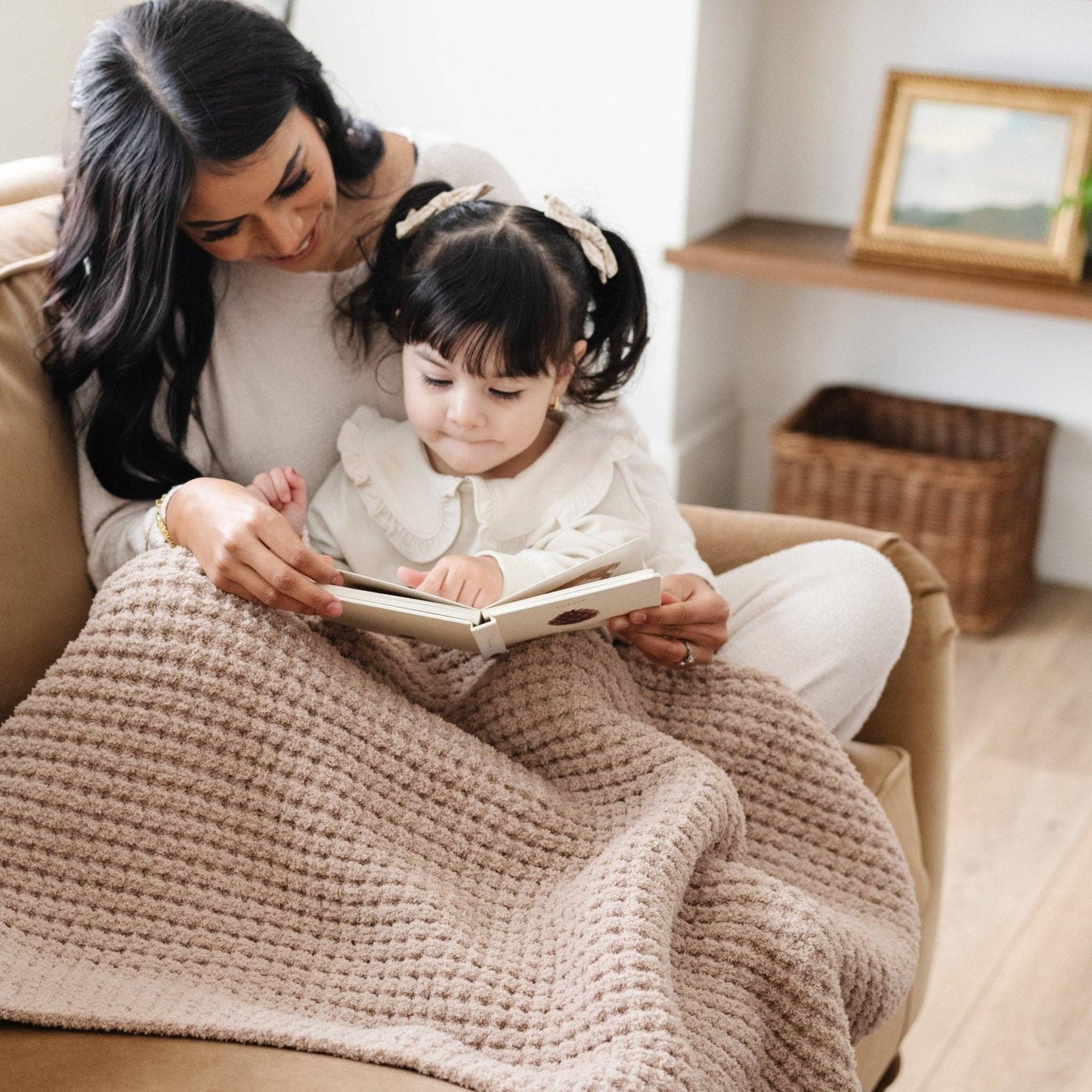 Saranoni - WAFFLE KNIT RECEIVING BLANKETS