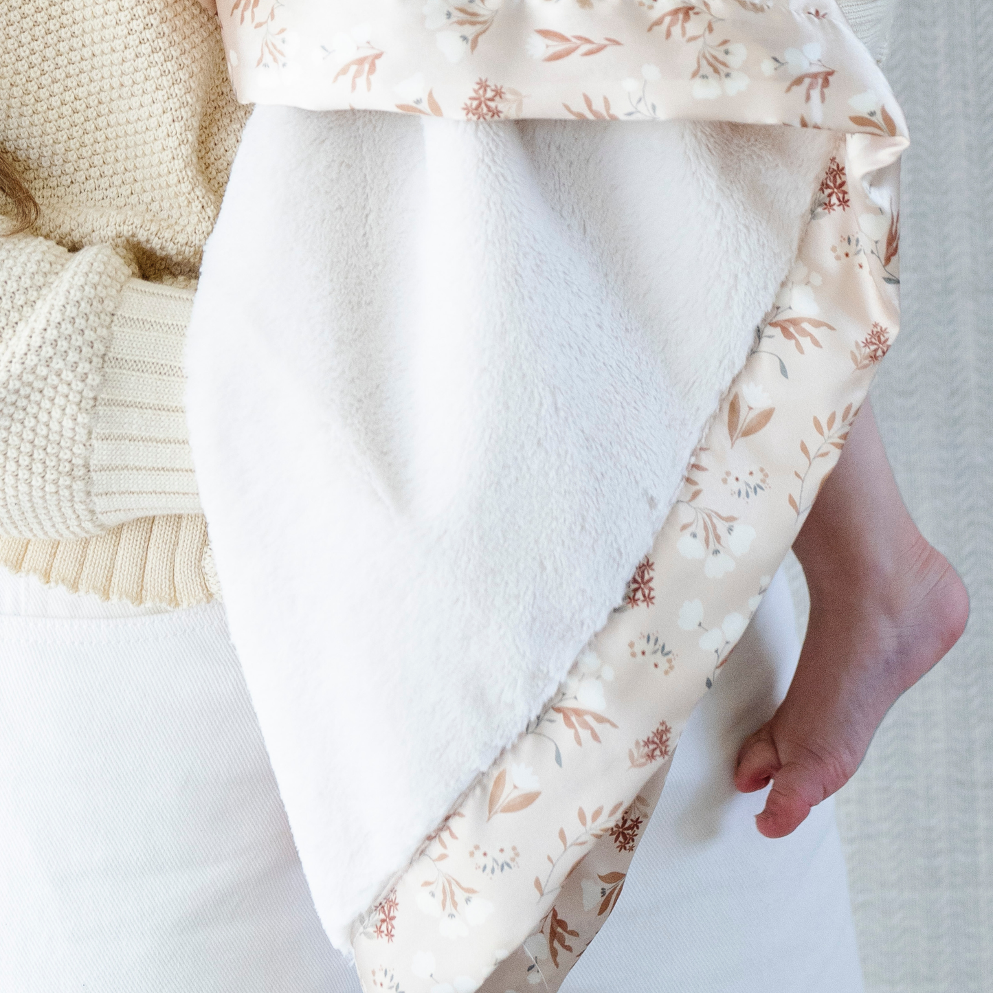 Satin Border Receiving Blanket