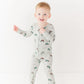 Little Riders Small Ribbed Zip Romper