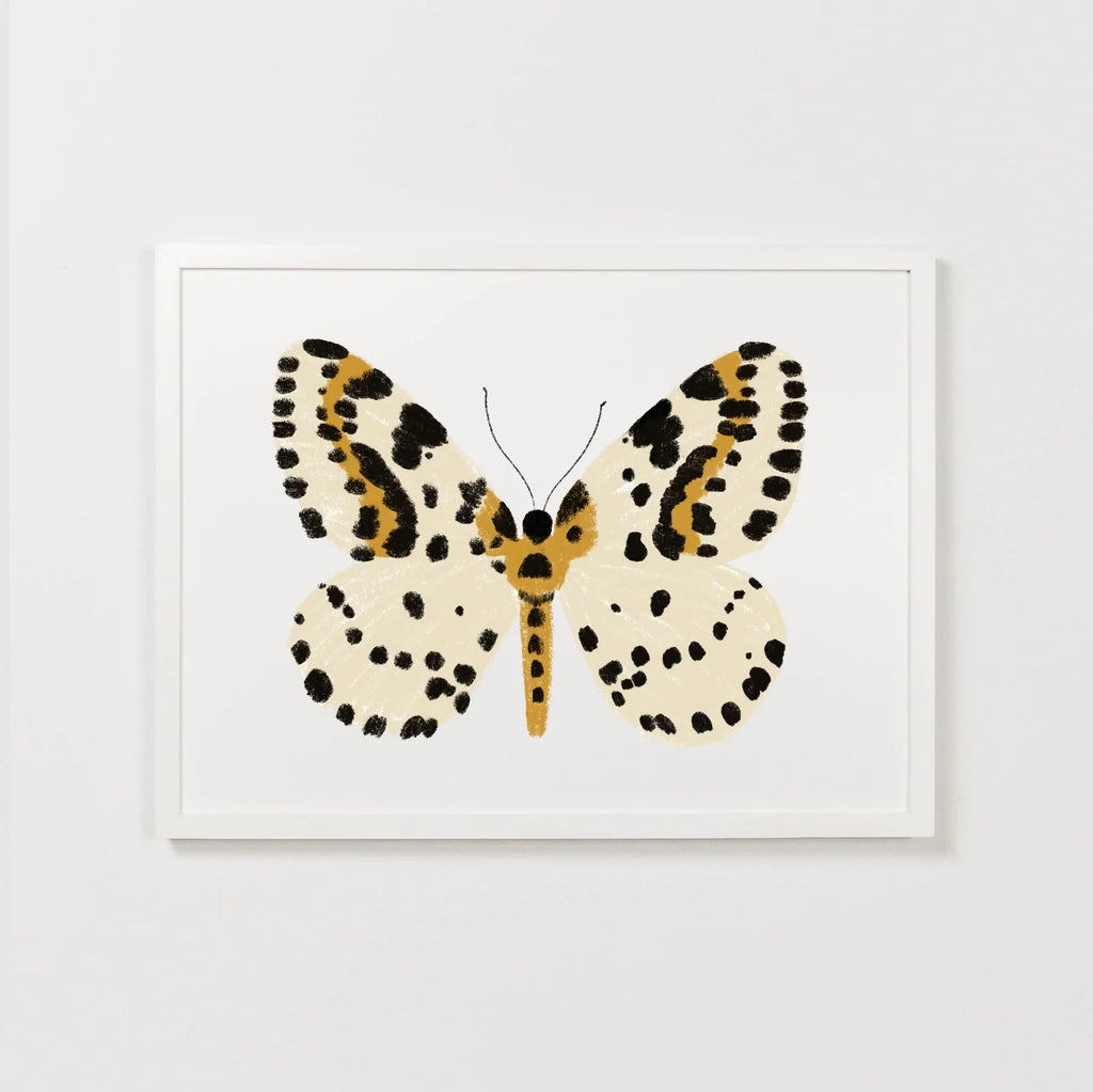 Yellow Butterfly Art