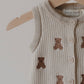Knit Romper | Teddy