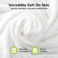 6-Pack Baby Wash Cloths - White/Stone