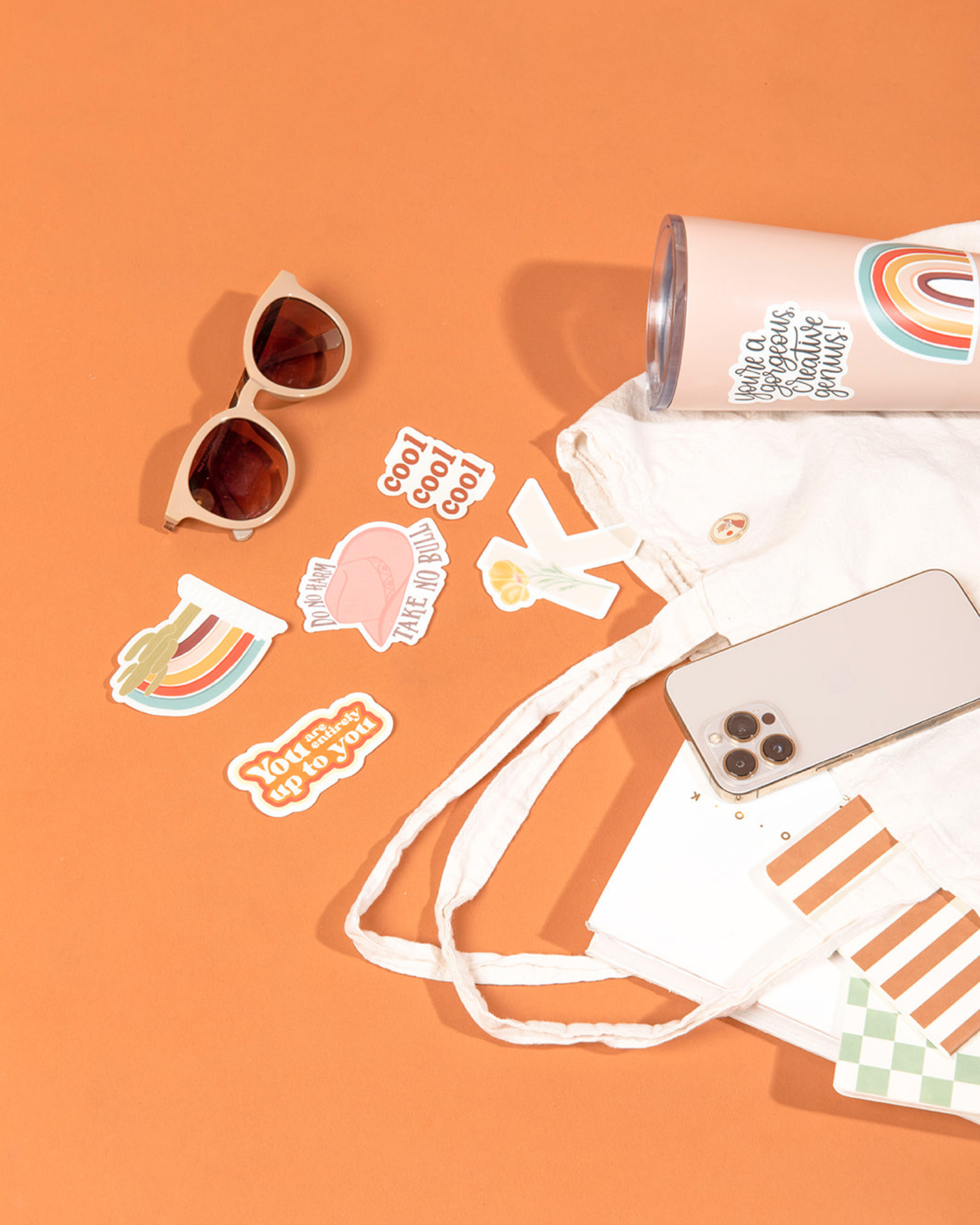 Cool Cool Cool Vinyl Sticker