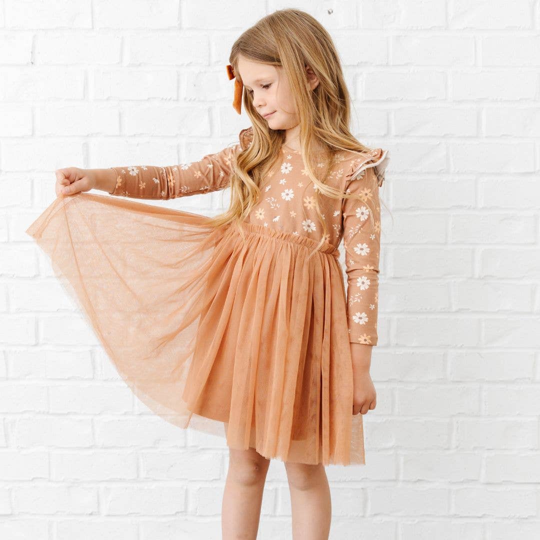 Ditsy Fall Tutu Dress