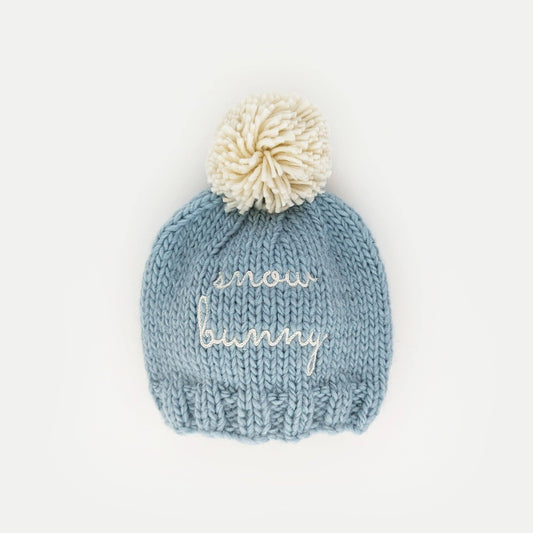 Snow Bunny Beanie Hat - Surf Blue