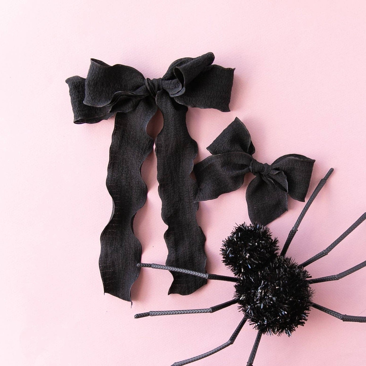 Wednesday | Pigtail Set - Ribbon Bow
