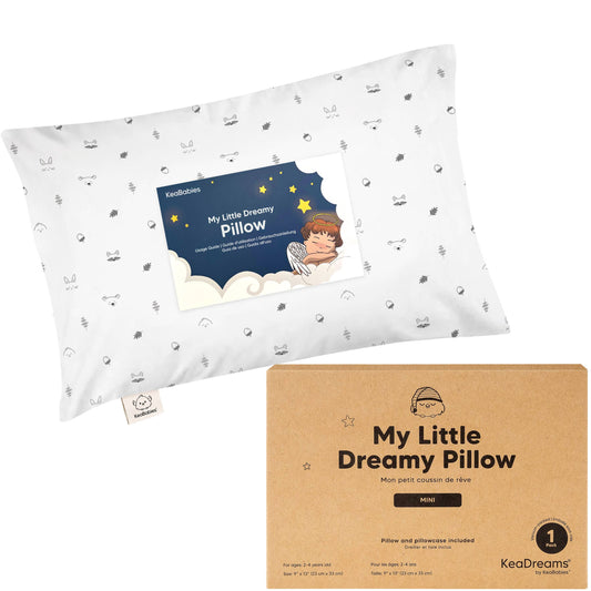 9X13 Mini Toddler Pillow W/ Pillowcase - Acorn