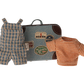 Overalls + Shirt in Suitcase - Big Brother Mouse