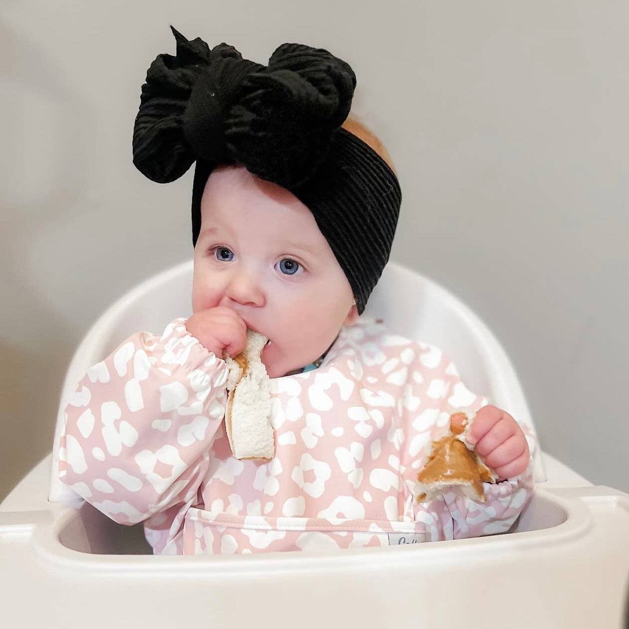 The Grayson Long Sleeve Bib - Leopard