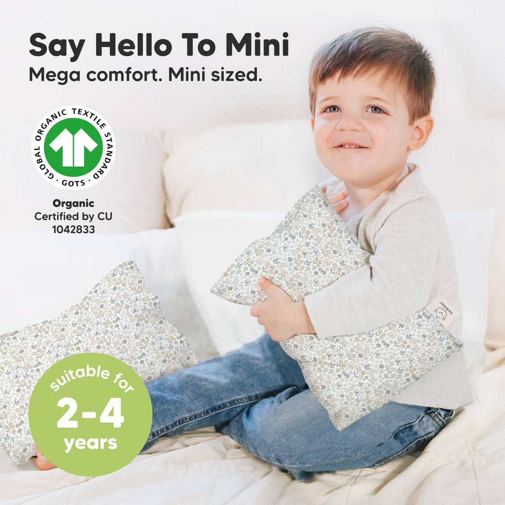 9X13 Mini Toddler Pillow W/ Pillowcase - Prairie