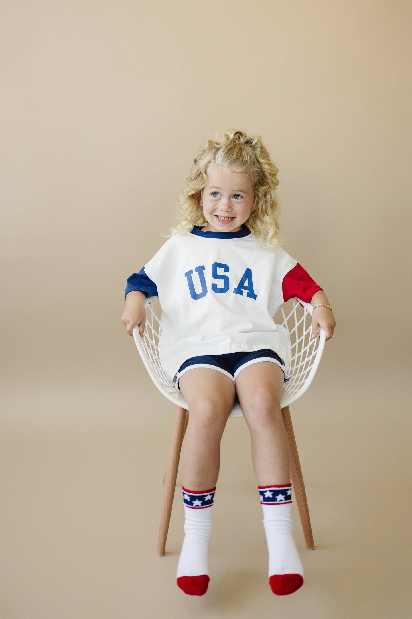 Stars and Stripes 4th of July Socks