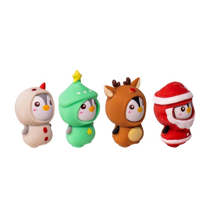 Toysmith - Christmas Penguin Squeezy