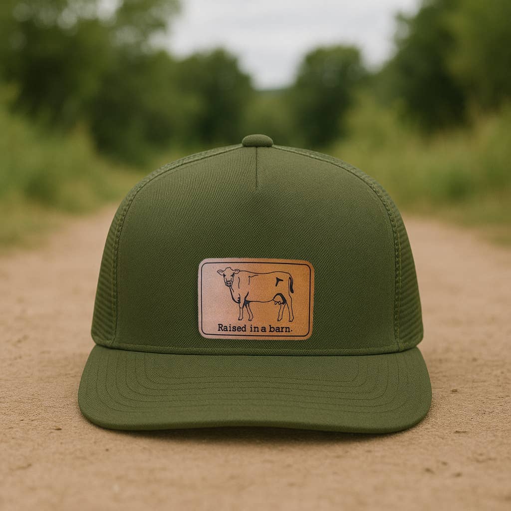 Raised in a Barn Kids Trucker Hat