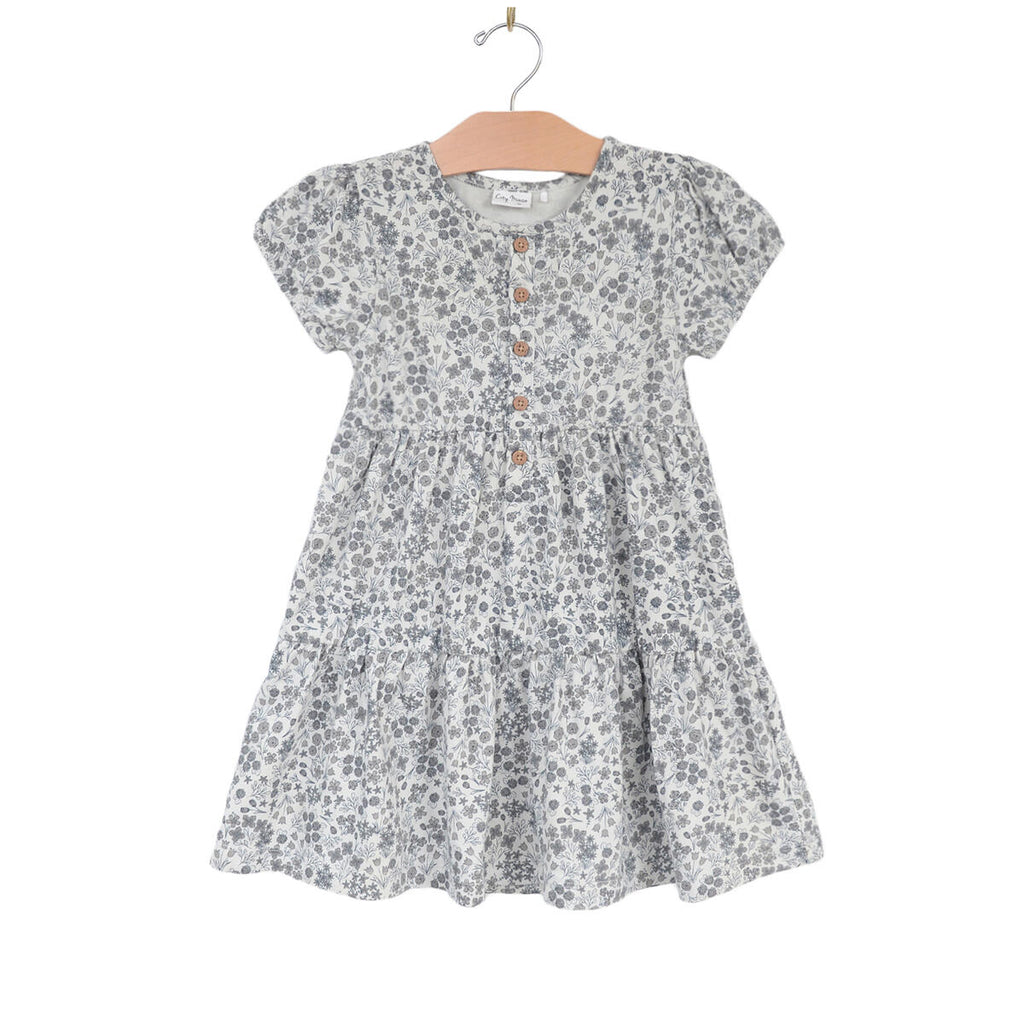 Henley Dress - Calico Floral
