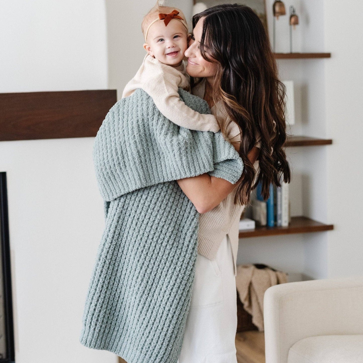 Saranoni - WAFFLE KNIT RECEIVING BLANKETS