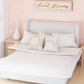 Macy Mae Dollhouse Designs - Dollhouse Upholstered Double Bed | Off-White