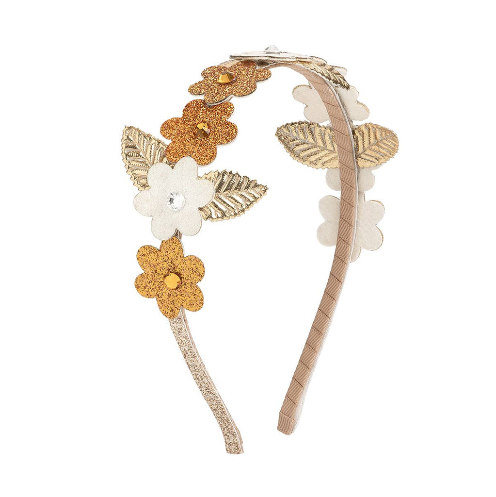 Floral Glitter Headband
