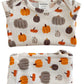 Organic Waffle 2-Piece Set, Harvest Pumpkin
