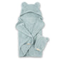 Hooded Towel + Wash Mitt Set - Fog