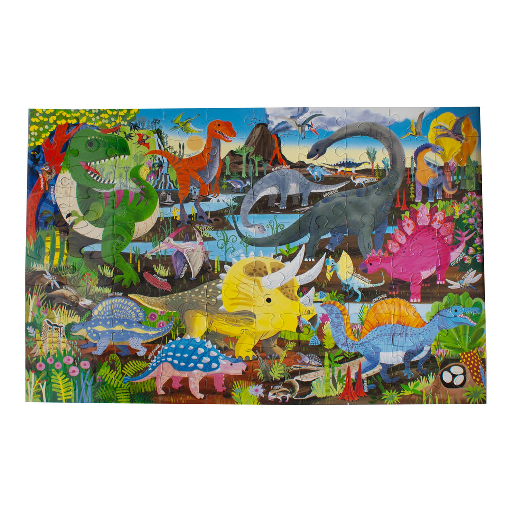 Land of Dinosaurs 100 Piece Puzzle