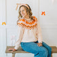Pumpkin Pearl Gemstone Headband