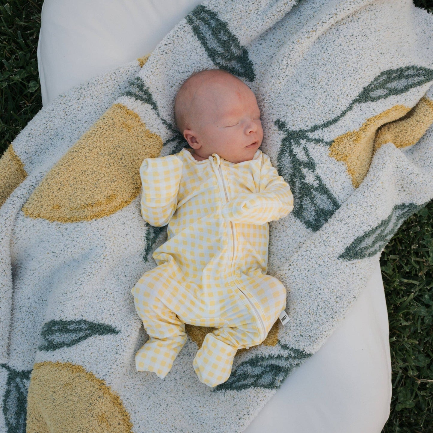 Plush Blanket | Lemon
