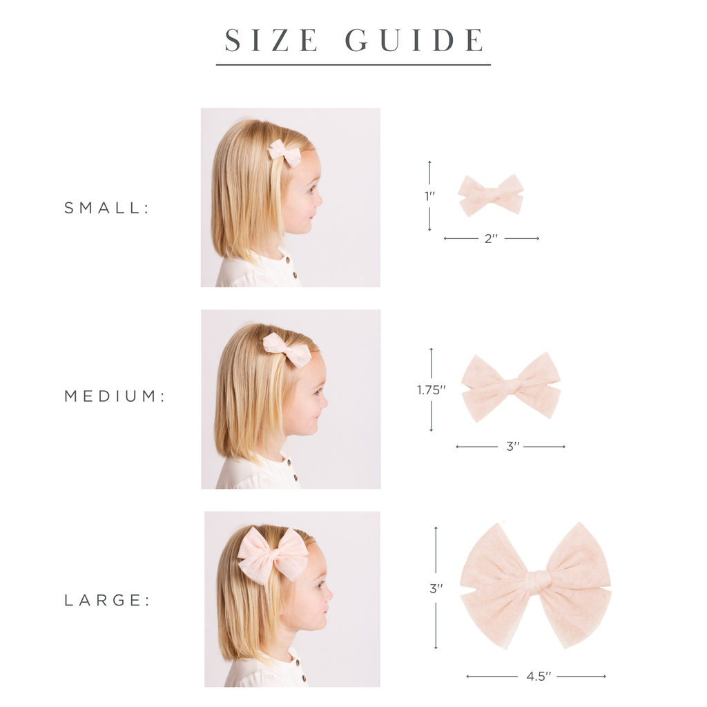 Lemon Bow Clip: Large / Alligator Clip