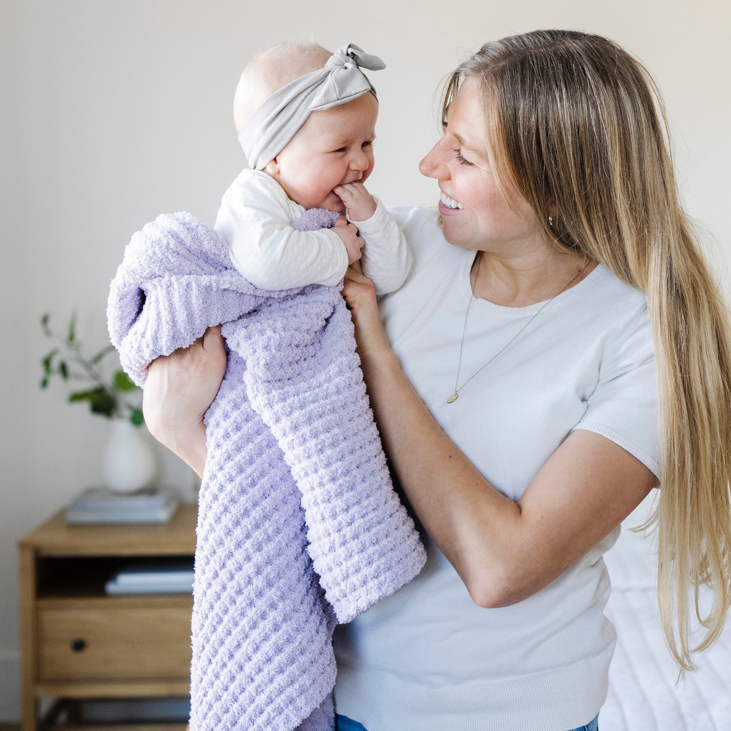 Saranoni - WAFFLE KNIT RECEIVING BLANKETS