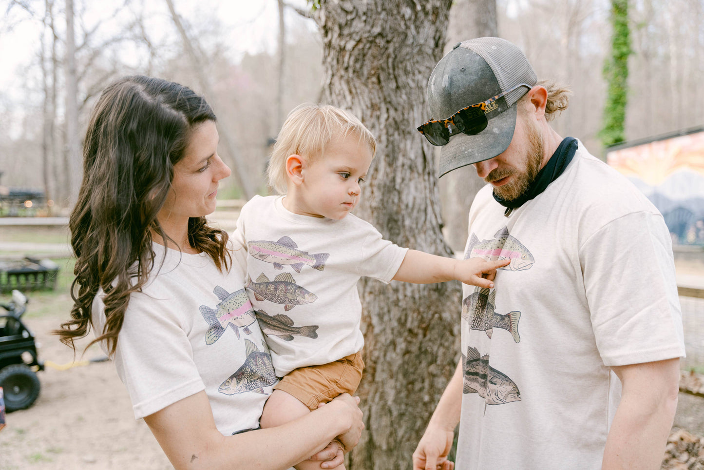 Three Fish Tee