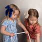 Drapey Velvet Long Tail Bow