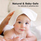 6-Pack Baby Wash Cloths - White/Stone