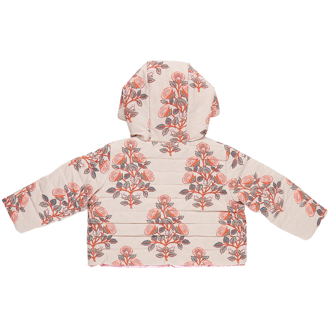 Reversible Riley Jacket - Cloud Floral Bouquet