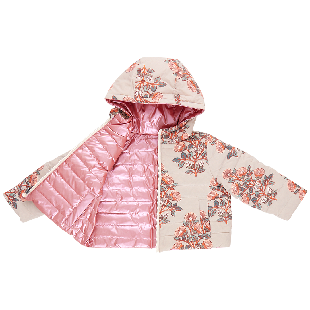 Reversible Riley Jacket - Cloud Floral Bouquet