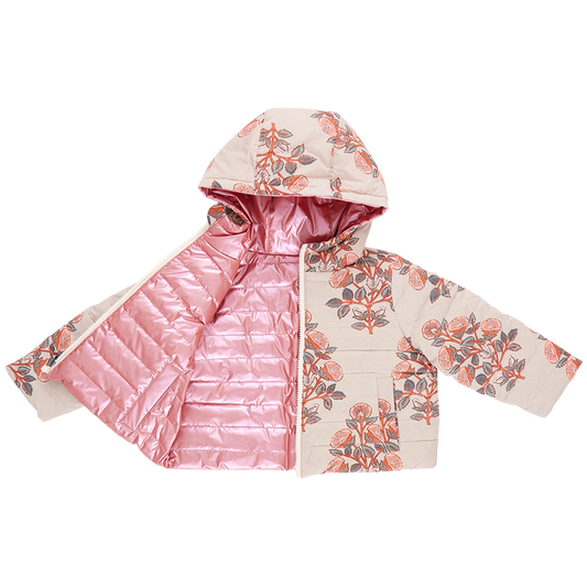 Reversible Riley Jacket - Cloud Floral Bouquet