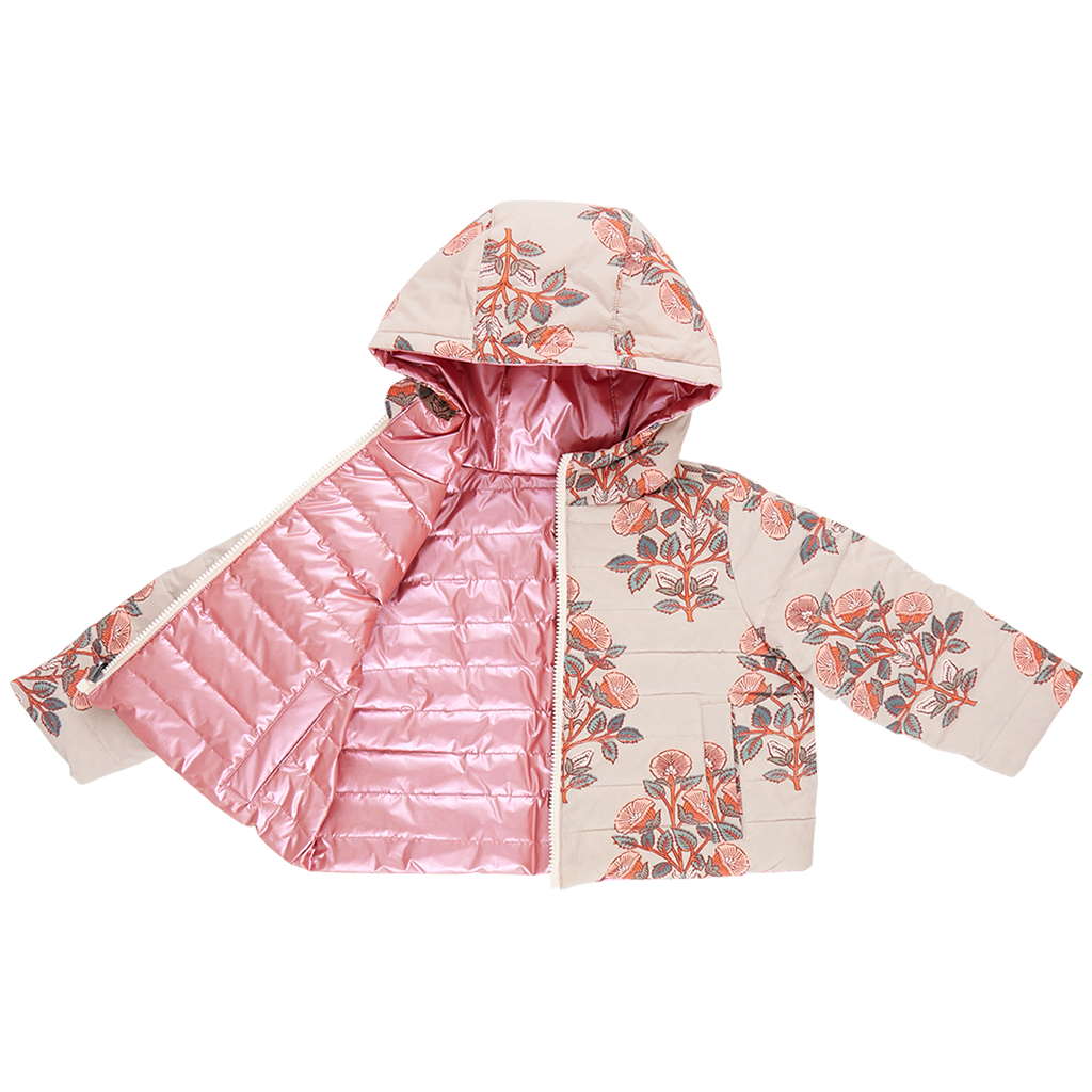 Reversible Riley Jacket - Cloud Floral Bouquet