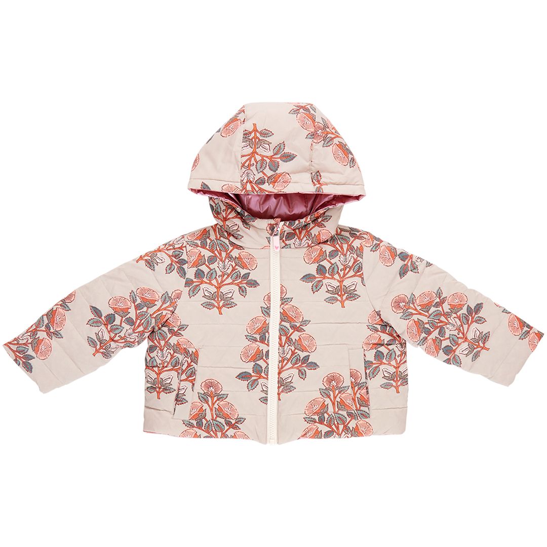 Reversible Riley Jacket - Cloud Floral Bouquet
