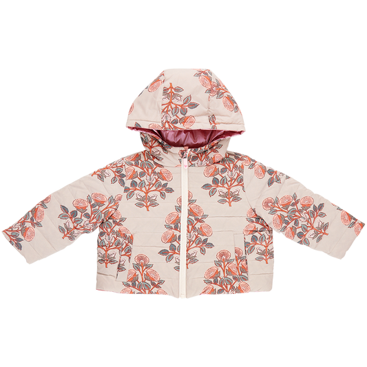 Reversible Riley Jacket - Cloud Floral Bouquet